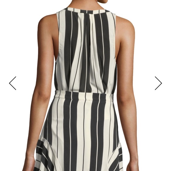 Joie Aruna sleeveless striped silk top sz XS - Picture 2 of 6